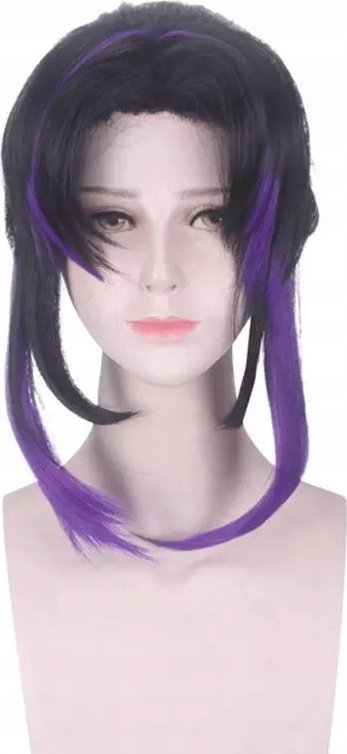 Korbi PERUKA SHINOBU KOCHO MIECZ ZABÓJCY DEMONÓW W49