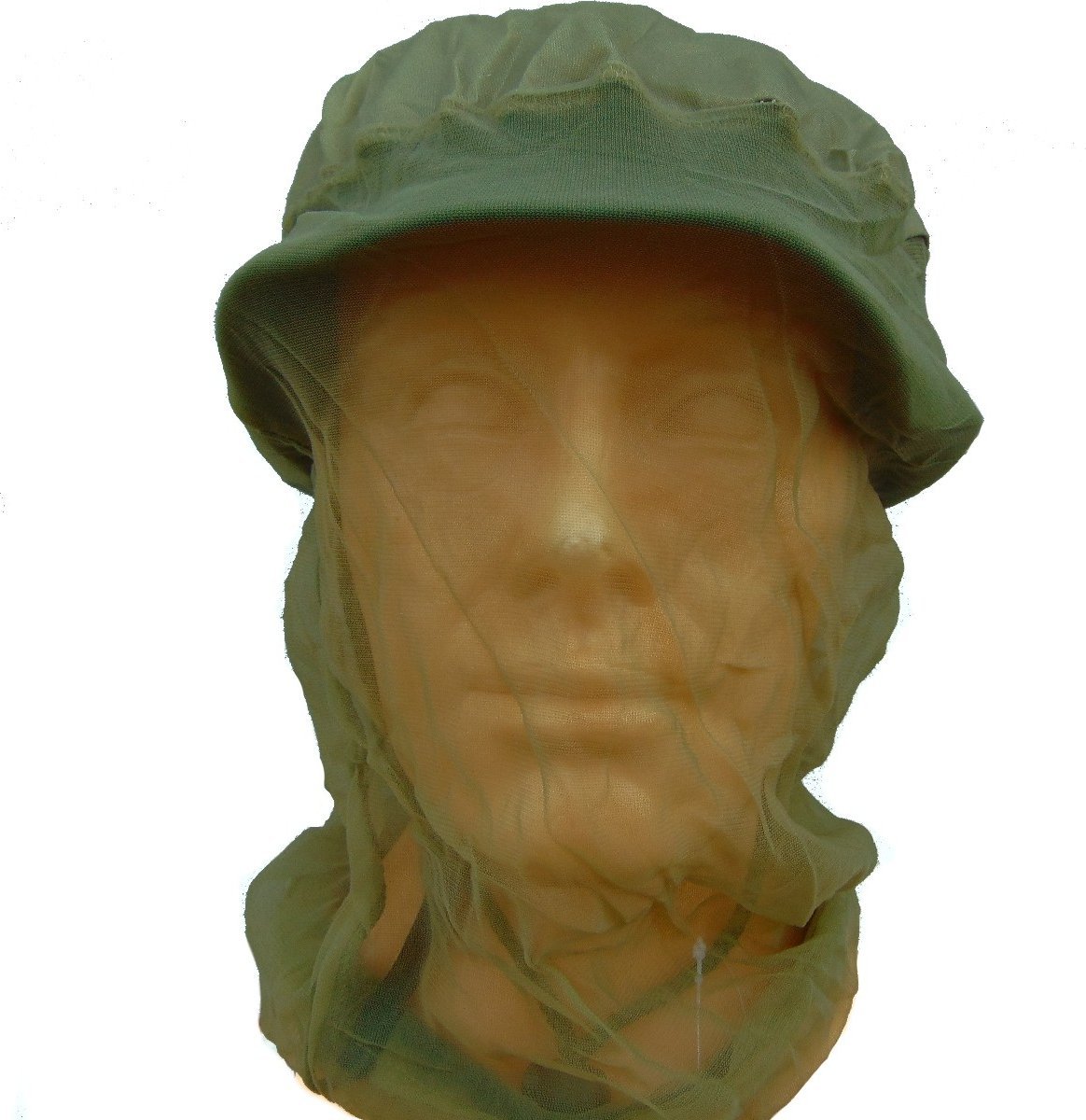 MFH MOSKITIERA NA GŁOWĘ ULTRA LEKKA OLIV + POKROWIEC