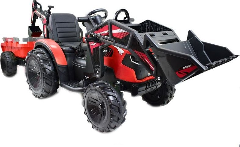 MEGA TRAKTOR Z ŁADOWARKĄ,KOPARKĄ, PRZYCZEPĄ SUPER-MOC OLBRZYMI/2068-12V