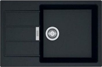 Zlewozmywak Franke Tektonito plautuvė Franke, Sirius S2D 611-78 XL su užkemšamu ventiliumi, Carbon