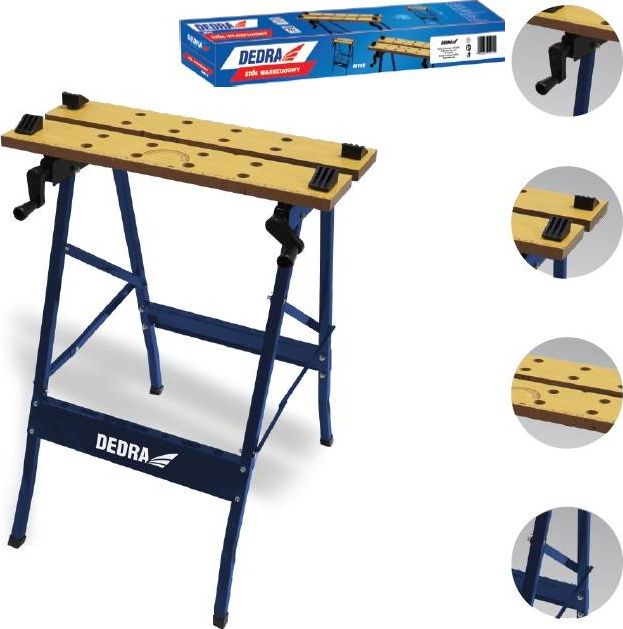 Dedra Stół warsztatowy, obciążenie max 100kg