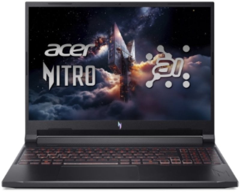 Acer | Nitro V 16 AI ANV16-42-R1HB | Shale Black | 16 " | IPS | WQXGA | 2560 x 1600 pixels | AMD Ryzen 7 | 260 | 16 GB | DDR5 | Solid-state drive capa