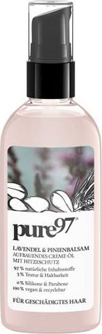 Maria Nila Pure97, Lavendel & Pinien, Hair Cream Treatment, For Heat Protectant, 100 ml For Women