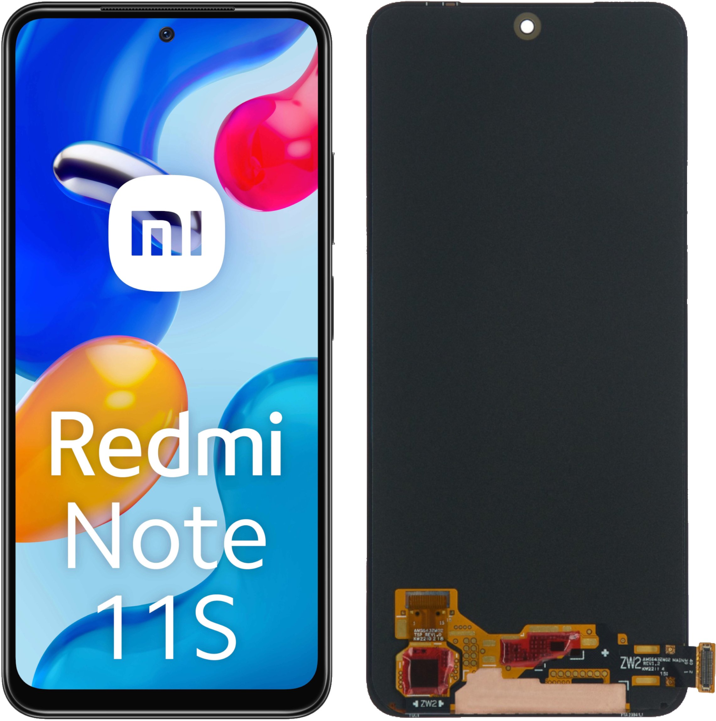Wyświetlacz do Xiaomi Redmi Note 11 / 11S LCD 2201117TG Ekran Oled
