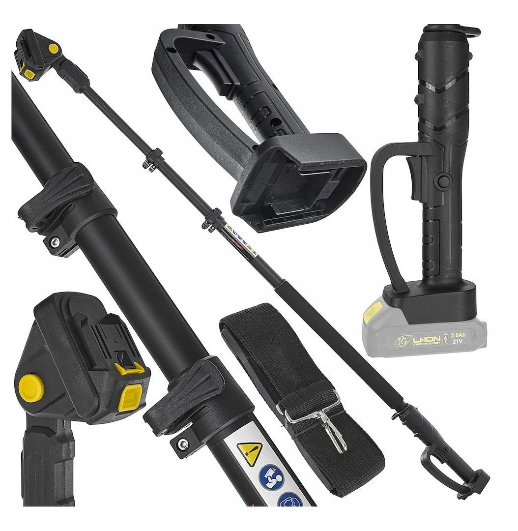 Wysięgnik teleskopowy 1.65-2.50m do pił i sekatorów akumulatorowych GEKO (6)