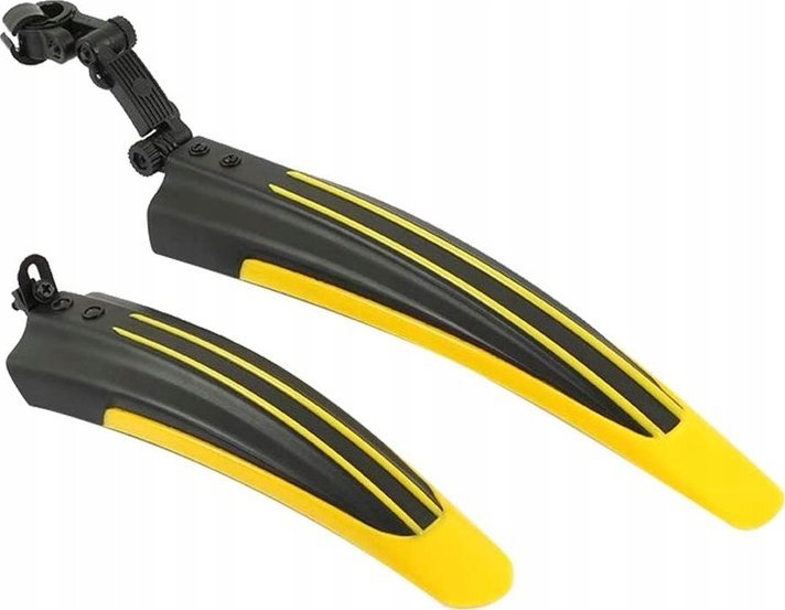 Korbi Błotnik rowerowy przód + tył żółty