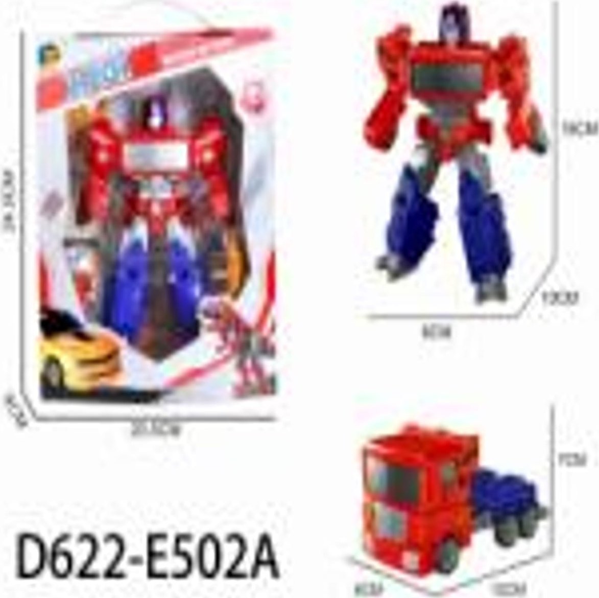 Samochód transformujacy D622-E502A