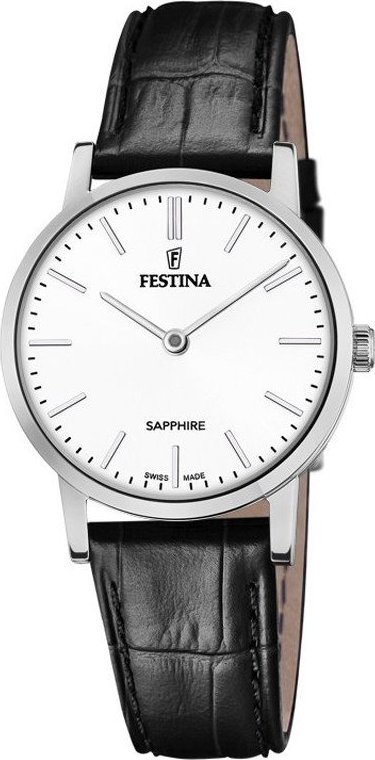 Zegarek Festina Zegarek damski Festina F20013-1 czarny