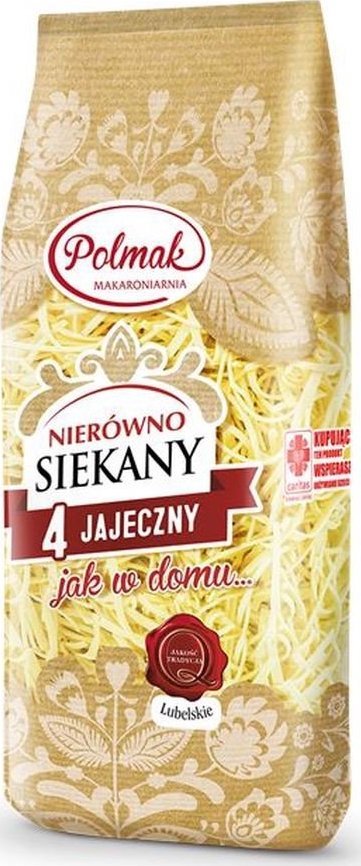 Pol-Mak Polmak Makaron Nierówno Siekany 4 jajeczny 250g