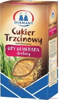 Diamant Cukier trzcinowy drobny DIAMANT 500 g