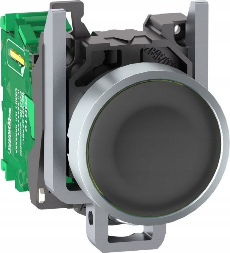 Schneider Electric Harmony XB4R Główka bezprzewodowego i bezbateryjnego przycisku z nadajnikiem Czarna Metalowa ZB4RTA2