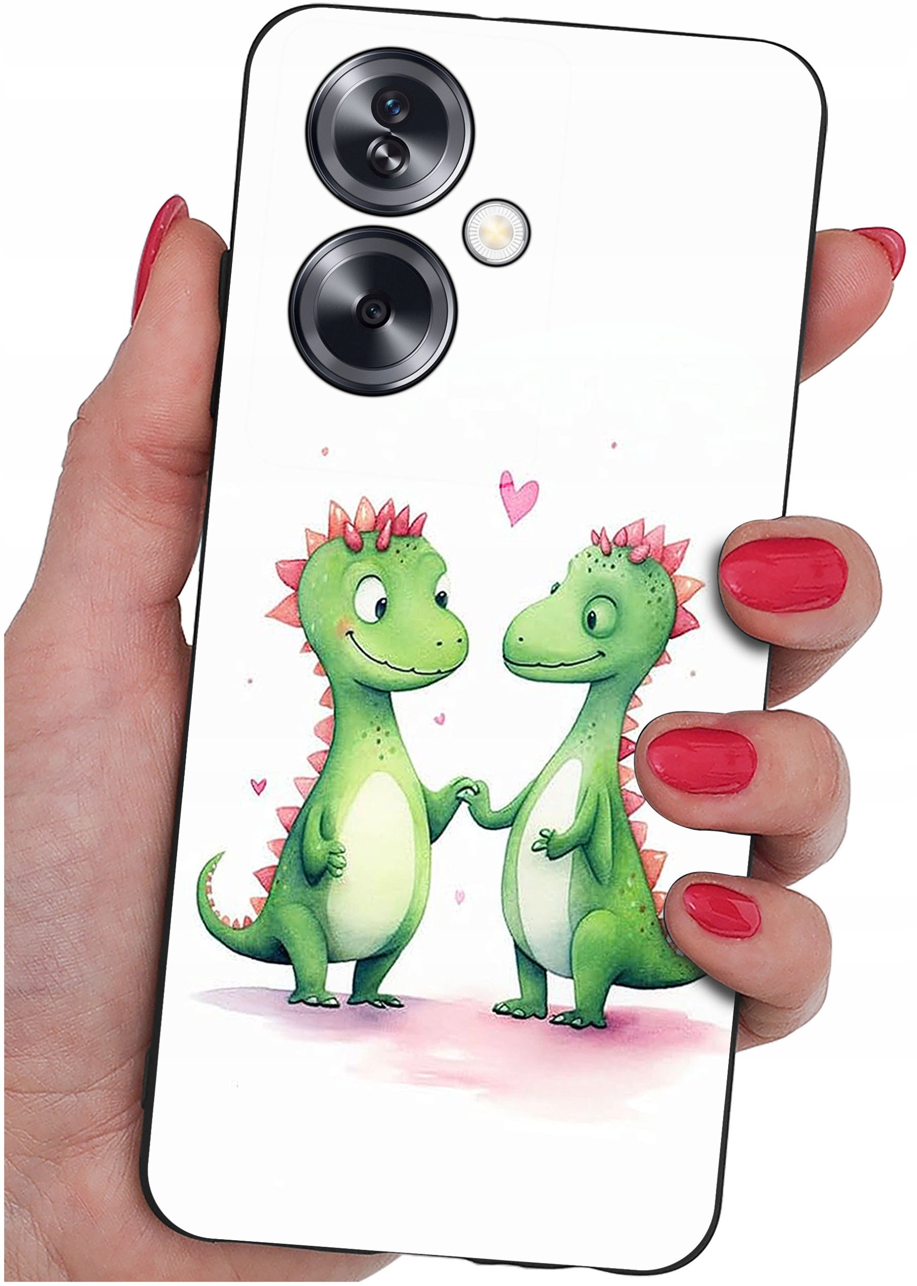 ETUI do Oppo A79 5G WZORY |SILIKONOWE MATT CASE + SZKŁO ochronne 9H