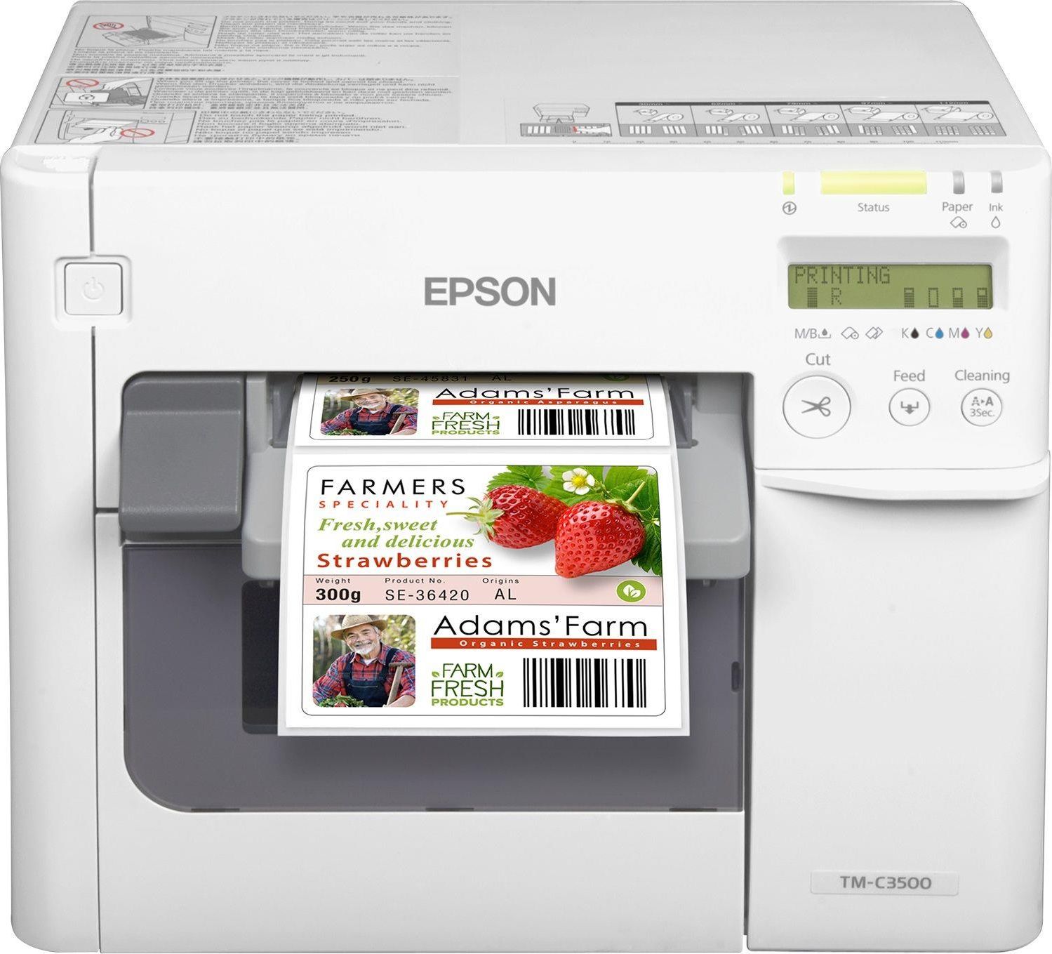 Drukarka etykiet Epson TM-C3500 (C31CD54012CD)