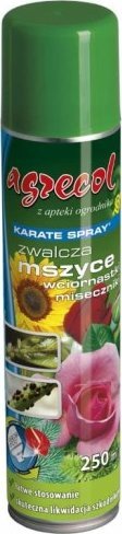 Agrecol Spray przeciwko mszycom do kwiatów domowych roślin zewnętrznych 250 ml