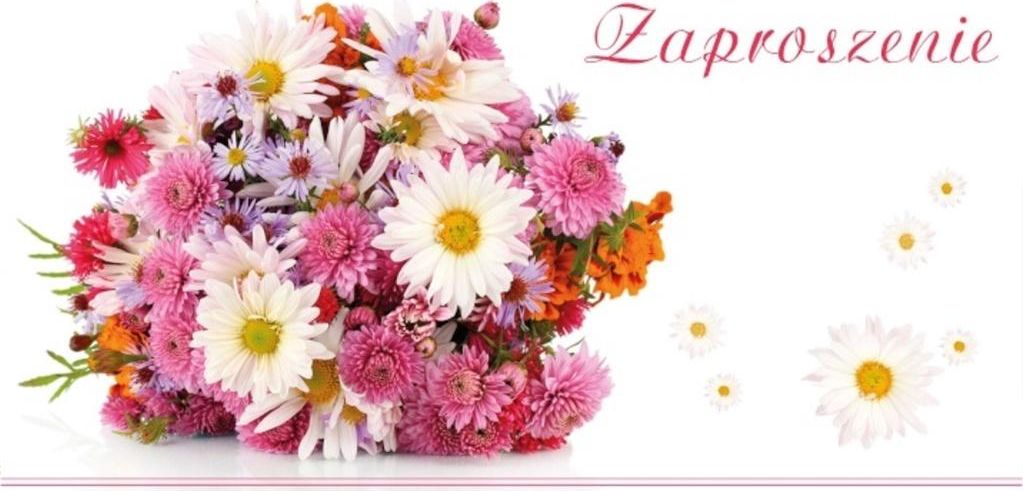 Stamp Zaproszenia Flowers nr 02 (opakowanie 10 szt)