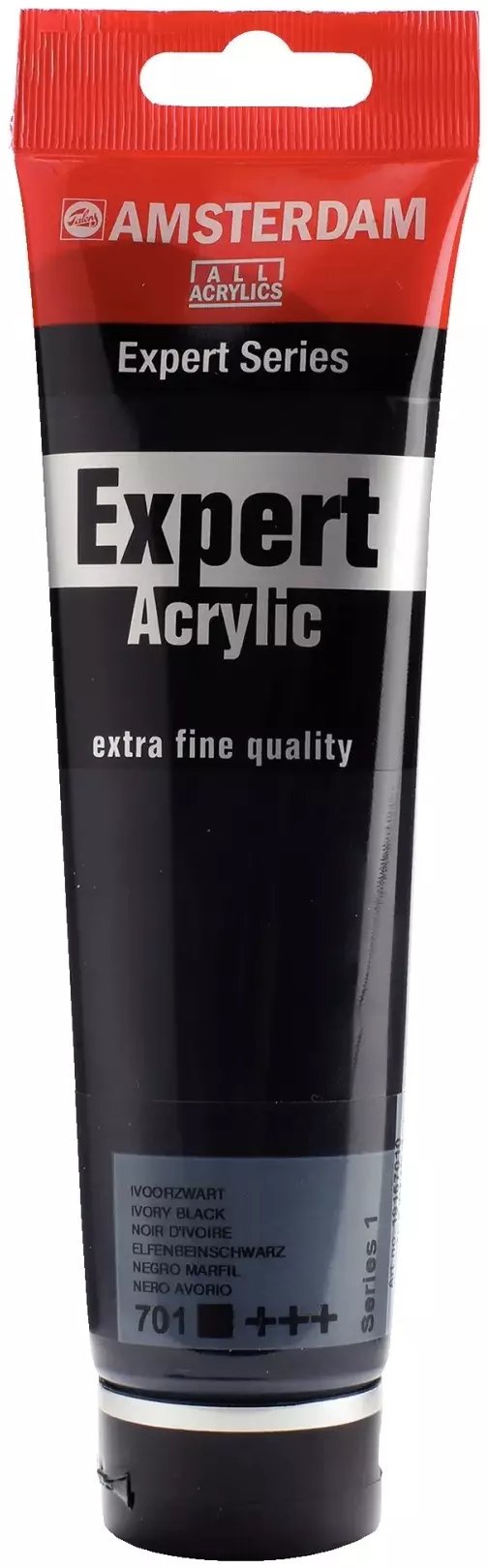 Amsterdam Expert Series Acrylic Tube Ivory Black 701