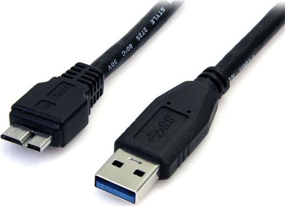 Kabel USB StarTech USB-A - miniUSB-B 0.5 m Czarny (149594)