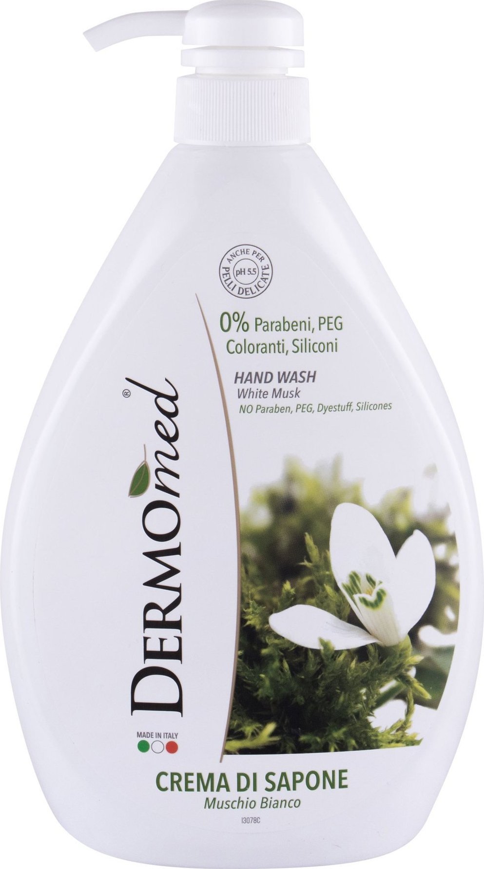 Dermomed Dermomed Mydło w płynie białe piżmo 1000 ml