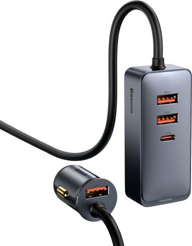 Ładowarka Baseus Share Together 3x USB-A 1x USB-C (BSU2803GRY)