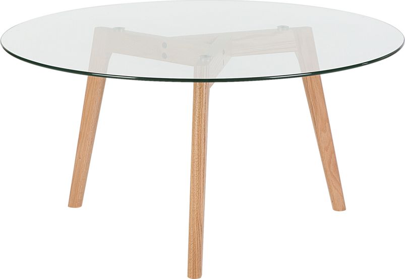 Beliani Stolik kawowy szklany MINNESOTA