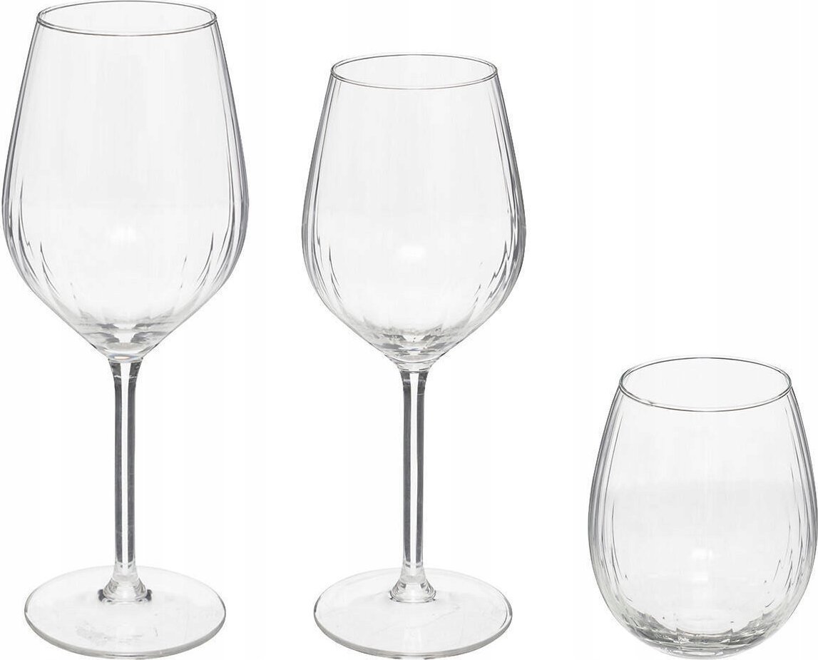 Secret de Gourmet Kieliszki i szklanki ELAYA VOLTA, 12 elementów