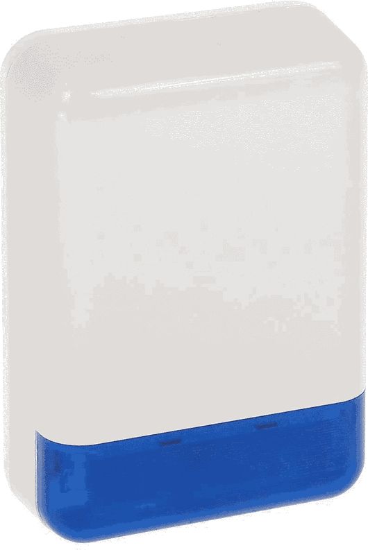 Satel Sygnalizator zewnętrzny akustyczno-optyczny niebieski przetwornik PIEZO SPL-2010 BL