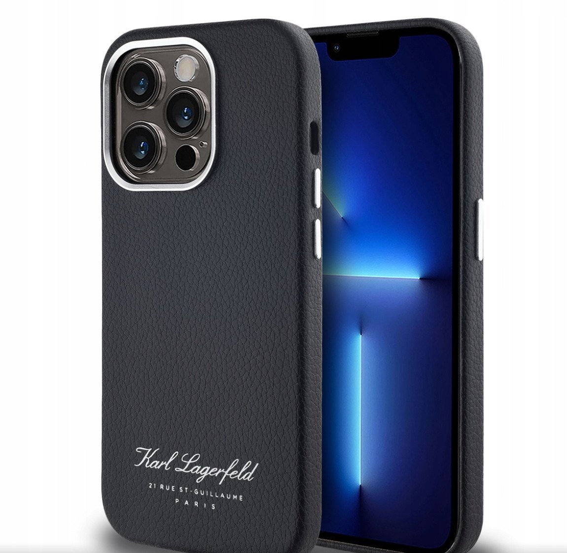 Karl Lagerfeld Grained Pu Hotel Rsg Case For Iphone 14 Pro Czarne