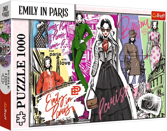 PUZZLE 1000 Emily w Paryżu Modowe Inspiracje 10967
