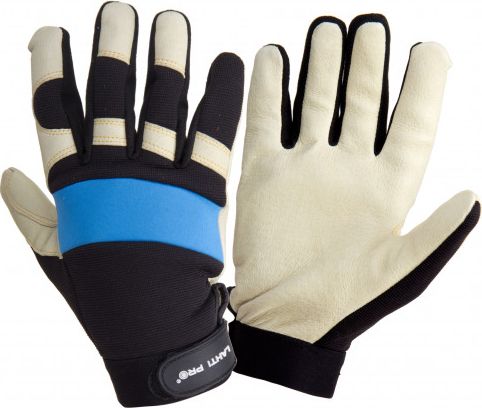 Lahti Pro L280409K Rękawice warsztatowe ze skóry, karta, "9", CE, LahtiPro