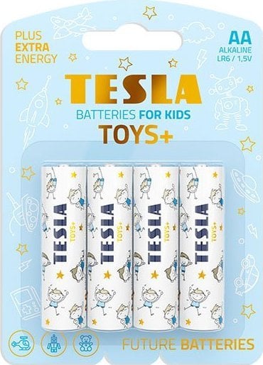 Tesla TESLA bateria alkaliczna R6 (AA) TOYS+ BOY [4x120] 4 szt