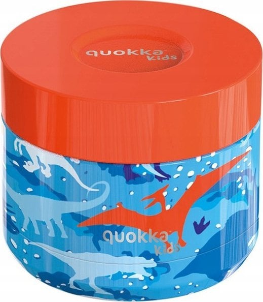 Quokka Quokka Whim Kids Food Jar - Lunchbox termiczny / termos obiadowy dla dzieci 369 ml (Dinosaur)