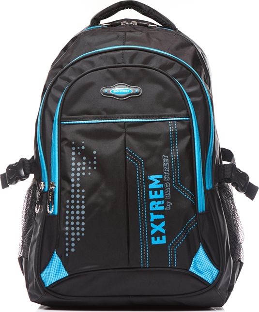 Bag Street Plecak szkolny na laptopa 15,6 BLUE EXTREM