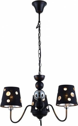 Lampa wisząca Candellux LAMPA WISZĄCA BATLEY 3 CZARNY (50203105) Candellux