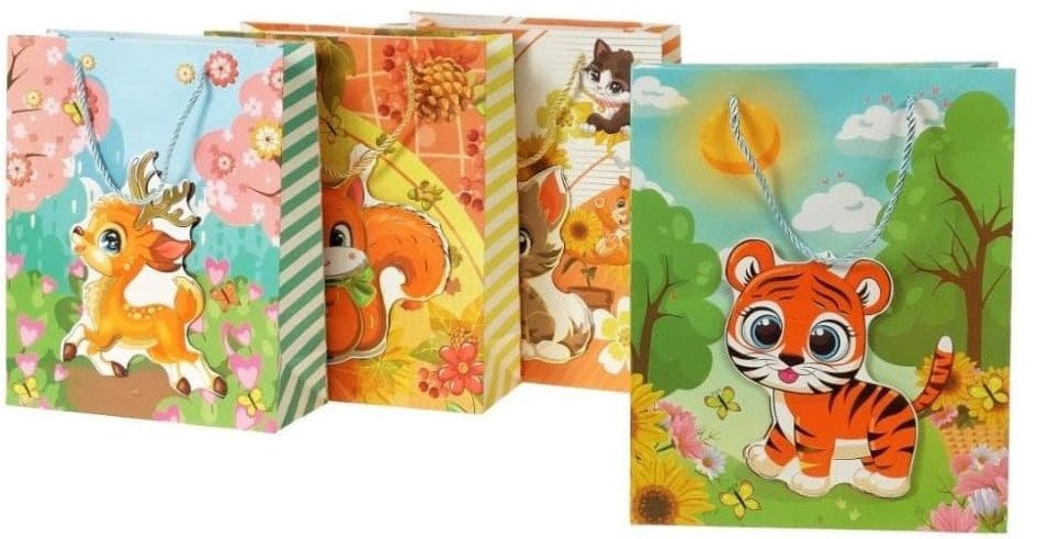 Torebka prezentowa 32x26x10cm MIX