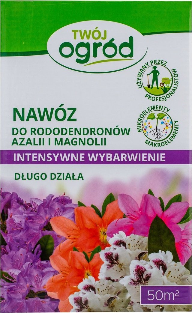 Twój Ogród Nawóz do rododendronów azalii i magnolii 1kg - intensywne wybarwienie