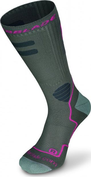 Rollerblade Skarpety damskie Rollerblade High Performance Socks W Dark Grey / Pink 2021 39-42
