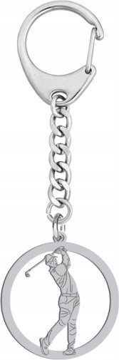 Radziszewska Jewellery Srebrny Brelok Golf GRAWER GRATIS