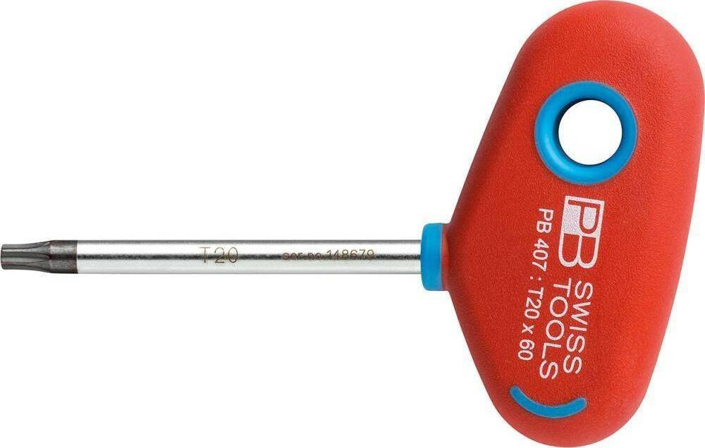 PB Swiss Tools Wkrętak z rękojeścią poprzeczną do śrub z gniazdem TORX PB Swiss Tools