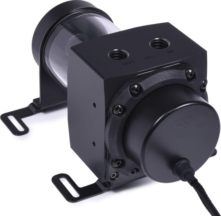 Alphacool Alphacool Core 100 Aurora ARGB Ausgleichbehälter mit VPP Pumpe, Acryl - schwarz