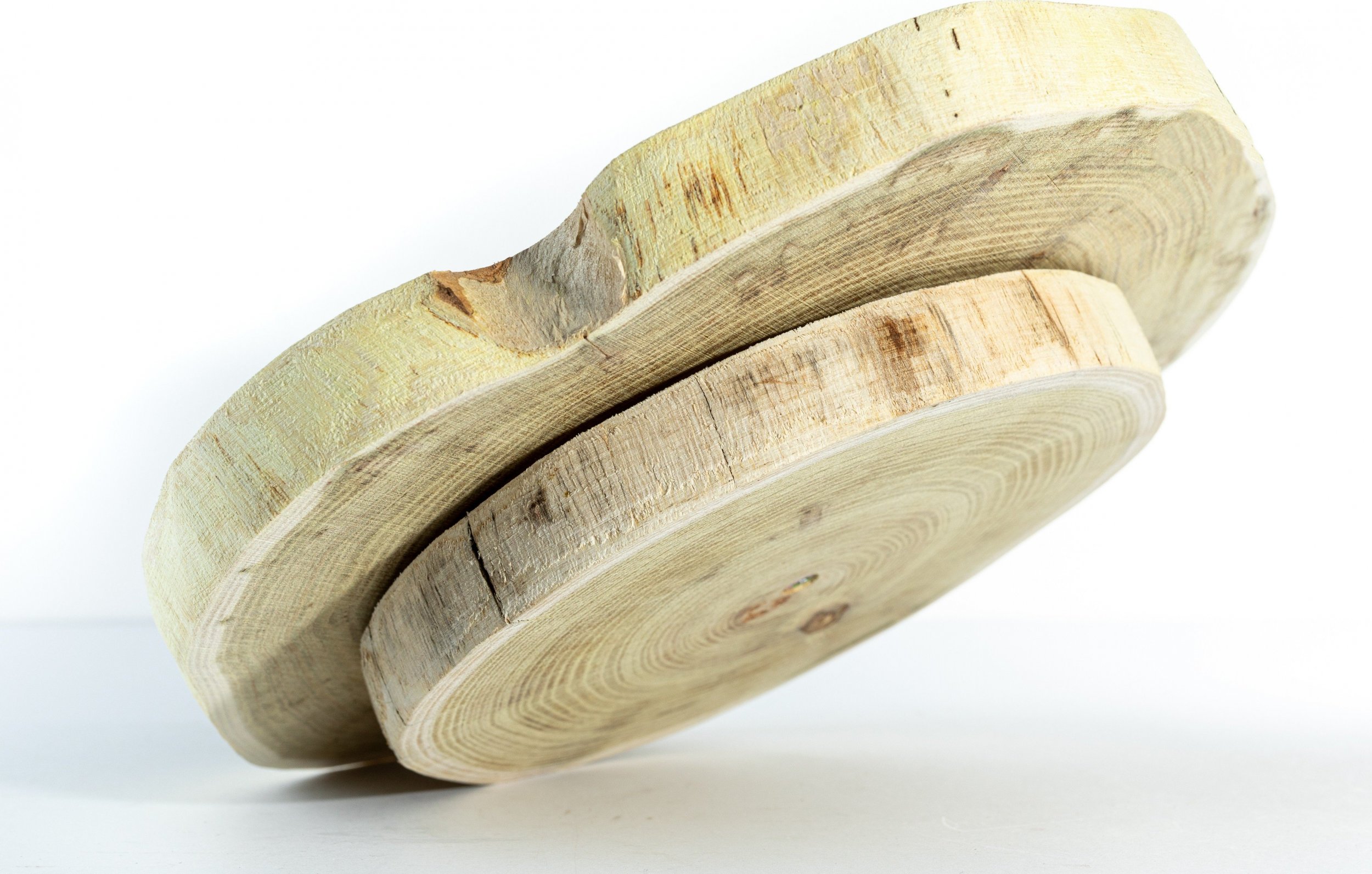 Deska do krojenia Wamar-Sosenka Taca Obrotowa /śr. 30-35 cm/ Drewno Akacji bez Kory Olejowany Drewno akacjowe Naturalny PDOA_3035X40_DOTO / Wamar-Sose