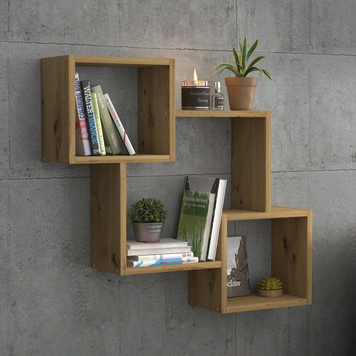 KROKUS Półka ALESIA 1 dąb artisan