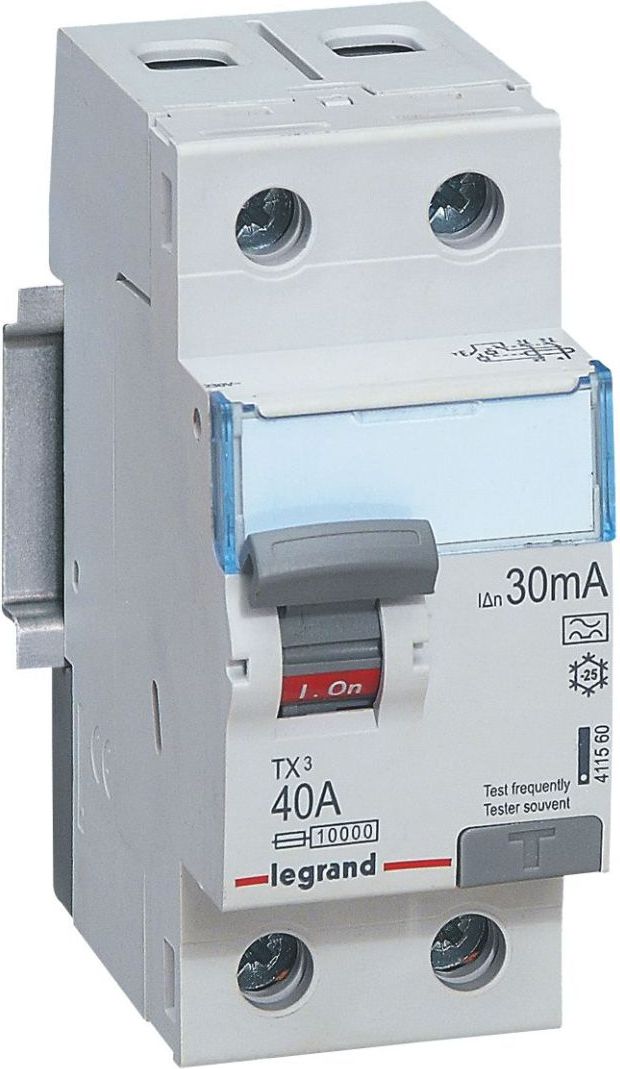 Legrand Wyłącznik różnicowoprądowy 2P 40A 0,03A typ A P302 - 411560
