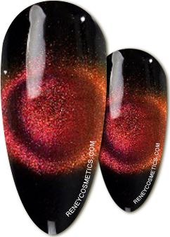 Reney Cosmetics Lakier hybrydowy Reney Cat Eye Kocie oko 9D Magic Space 10 10ml uniwersalny