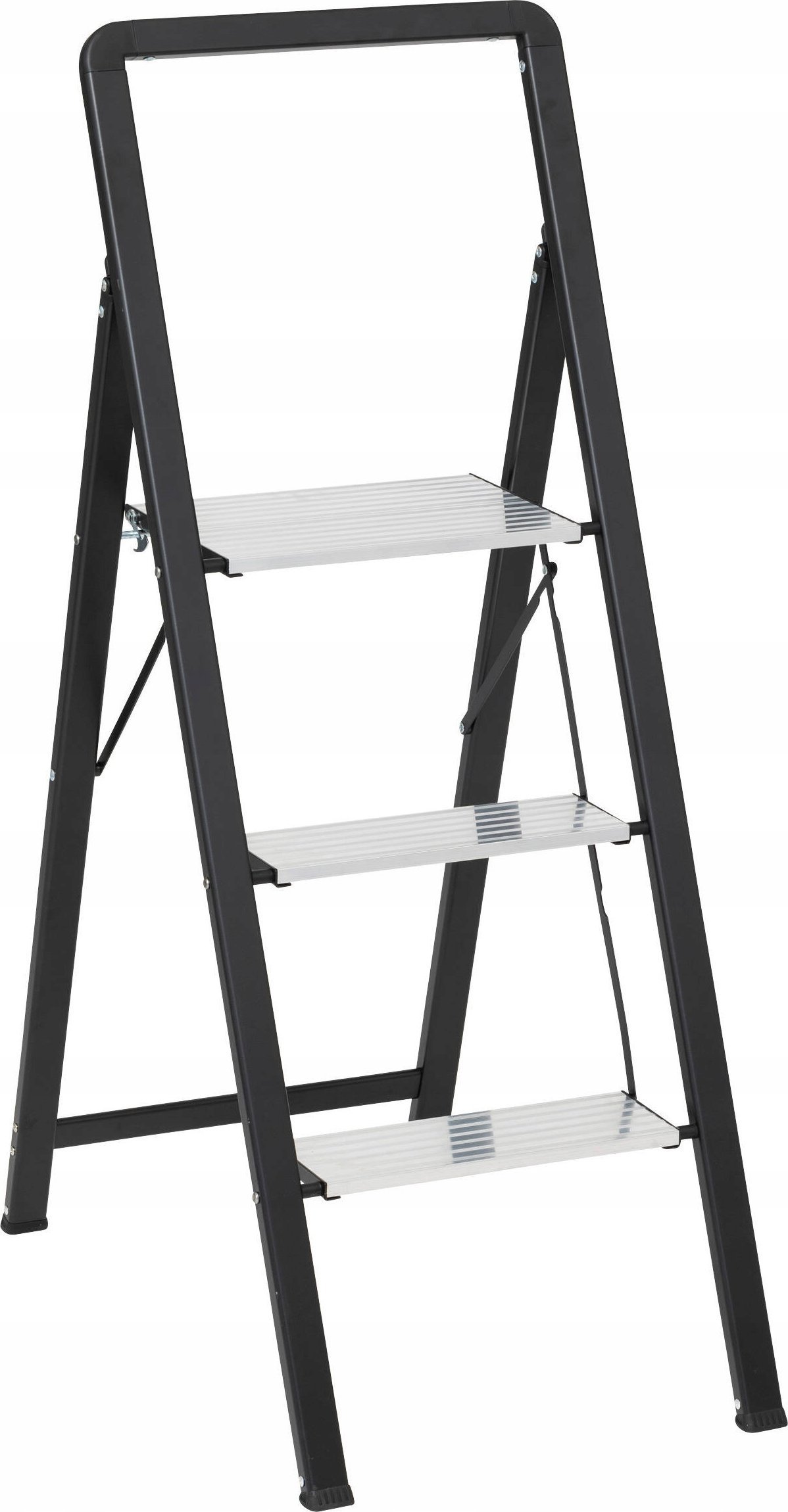 Drabina aluminiowa 3-stopniowa EASY, wys. 105 cm