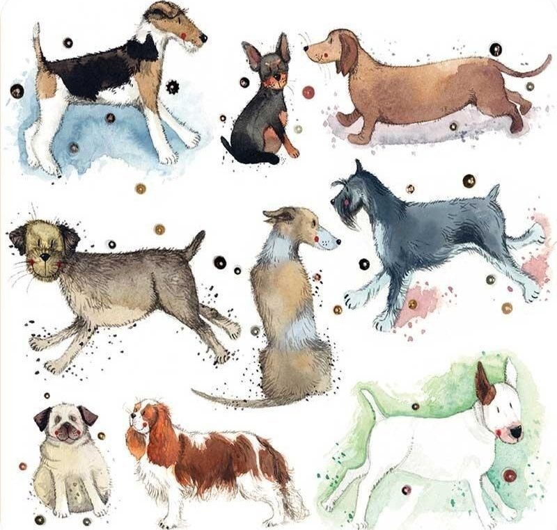 Podkładka pod kubek C175 Psy