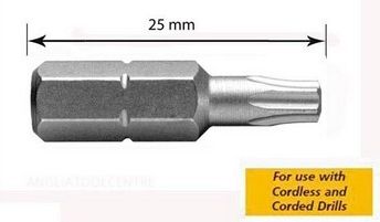 Dewalt końcówki wkrętarskie Torx 25mm T20 (DT7255-QZ)