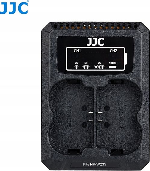 Ładowarka do aparatu JJC Podwójna Ładowarka Usb Do Fujifilm Fuji Np-w235 Npw235