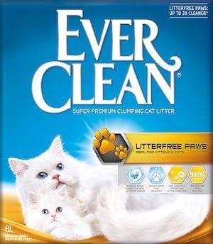 Żwirek dla kota Everclean Everclean Ever Clean Litterfree Paws 6 L