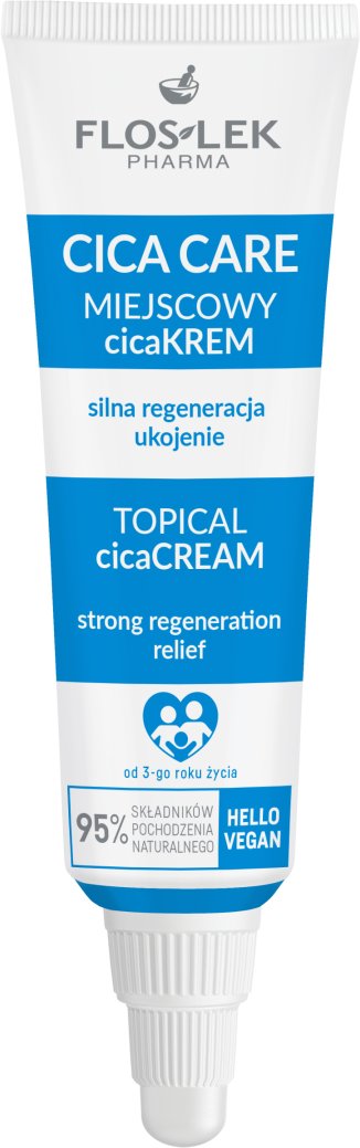 Floslek Cica Care Miejscowy cicaKREM silnie regenerujący 20ml