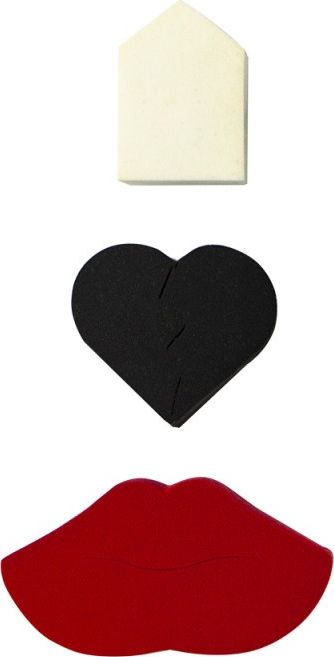 Donegal DONEGAL GĄBKI do makijażu mix (4327) 1op-.3szt